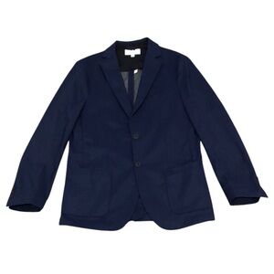 North & Mark Union Stretch Blazer Size XS Navy Blue Nylon Polyester Blend